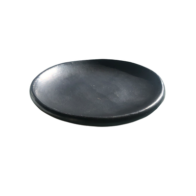 Mini Flat Plate Black Pottery