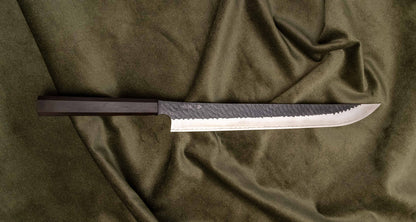 Nigara Sakimaru Sujihiki Mes – SG2 Kuro-uchi 300mm Ebony Braainest