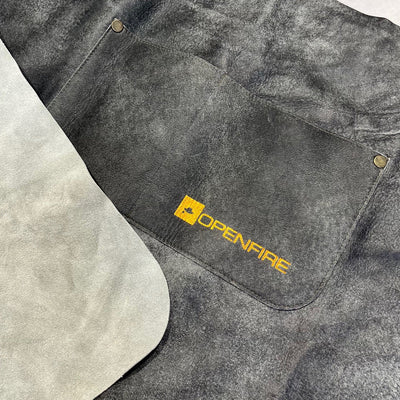 Openfire handgemaakte lederen BBQ short kort OpenFire