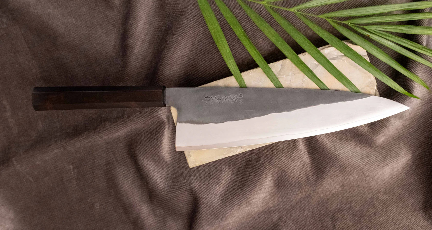 HAP-40 Wide Gyuto Black Ebony 240mm Mes Braainest