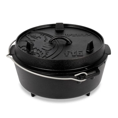 Petromax Dutch Oven kookpot met of zonder pootjes 1L - 16L Petromax