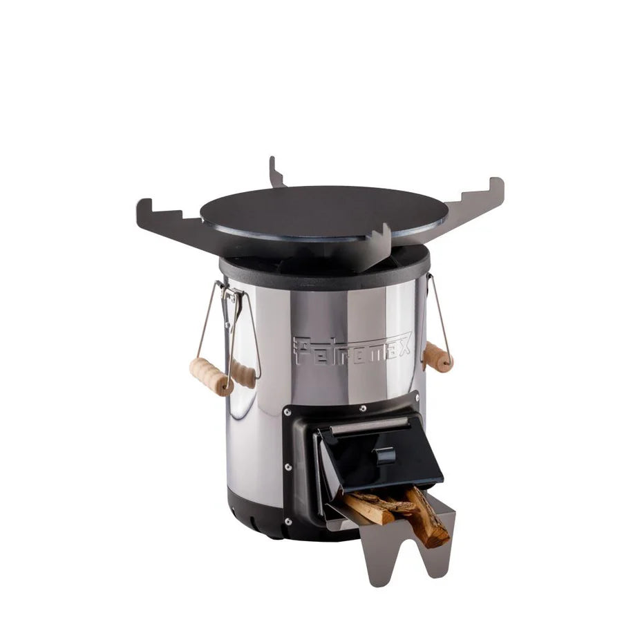 Rocket Stove Grillplaat – Plancha voor Buiten Koken Petromax
