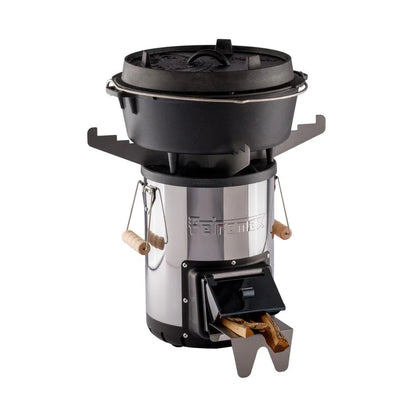 Rocket Stove Grillplaat – Plancha voor Buiten Koken Petromax