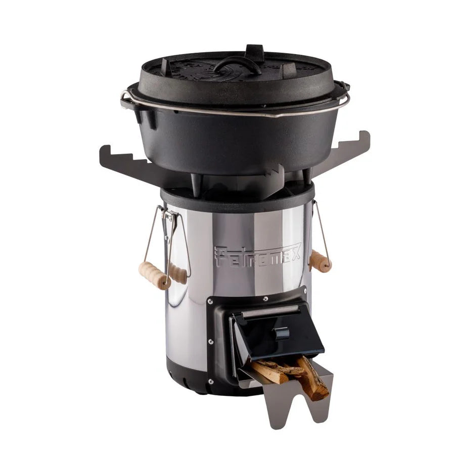 Rocket Stove Grillplaat – Plancha voor Buiten Koken Petromax