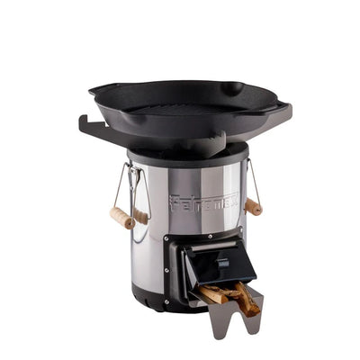 Rocket Stove Grillplaat – Plancha voor Buiten Koken Petromax