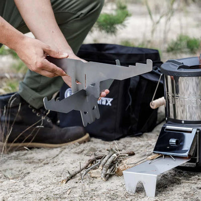 Rocket Stove Grillplaat – Plancha voor Buiten Koken Petromax