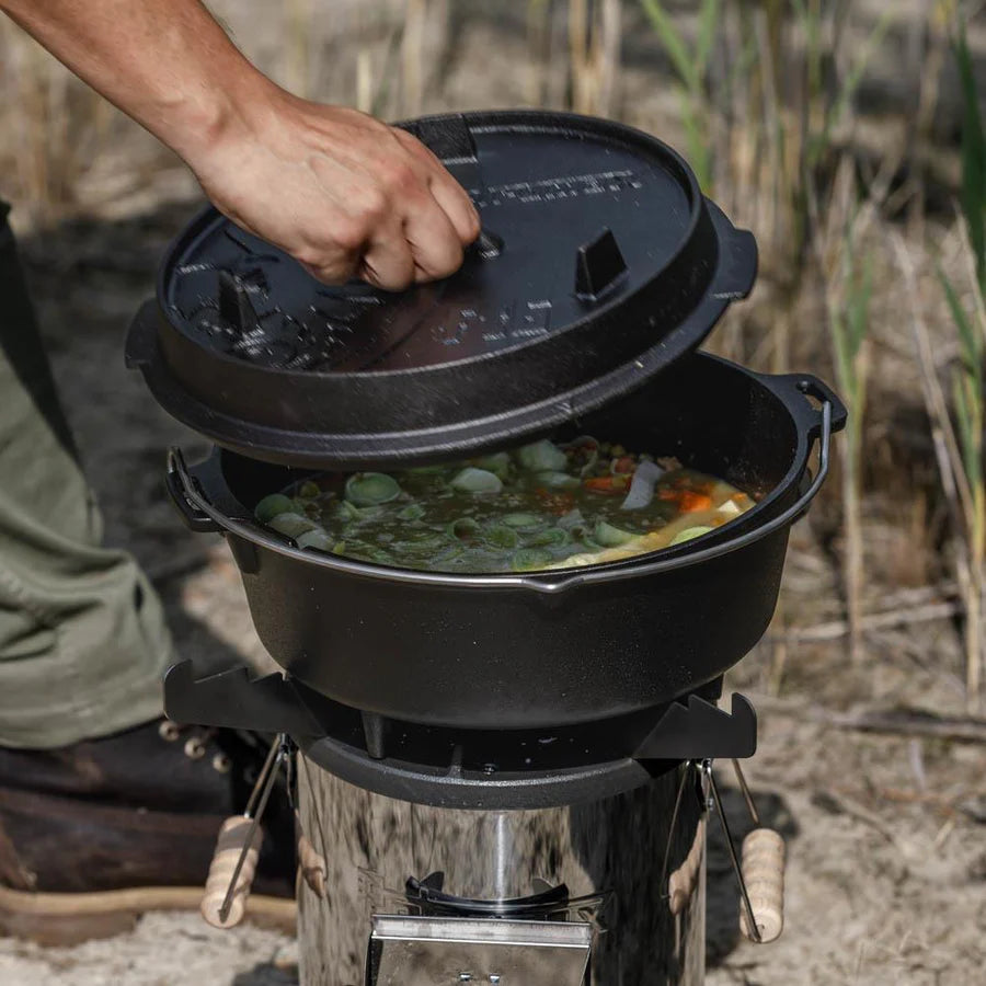 Rocket Stove Grillplaat – Plancha voor Buiten Koken Petromax