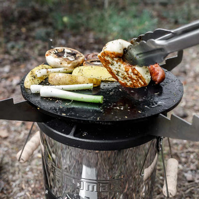 Rocket Stove Grillplaat – Plancha voor Buiten Koken Petromax