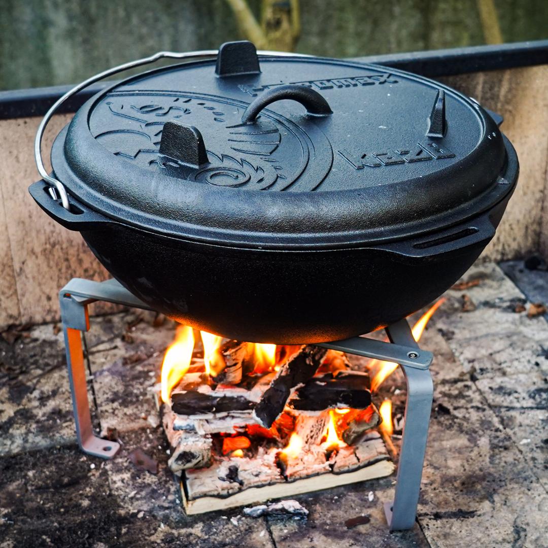 Petromax Kazan 8 Liter Gietijzer – Outdoor Dutch Oven Petromax