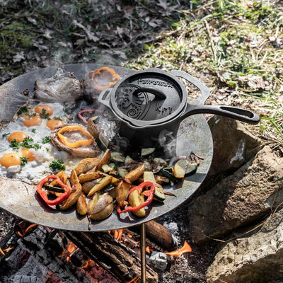 Petromax Gietijzeren Steelpan met deksel KR1 1L Petromax