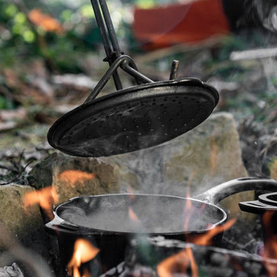 Petromax Gietijzeren Steelpan met deksel KR1 1L Petromax