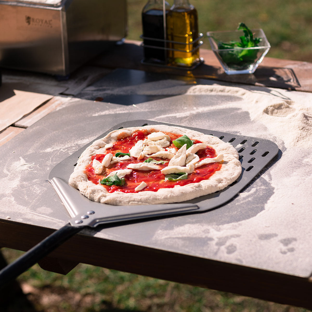Alfa pizzaschep set – Professionele pizza tools Alfa Forni