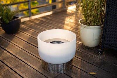 QFlame Balkon D36 - Vuurschaal voor op balkon Braainest