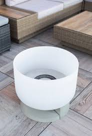 QFlame Balkon D36 - Vuurschaal voor op balkon Braainest