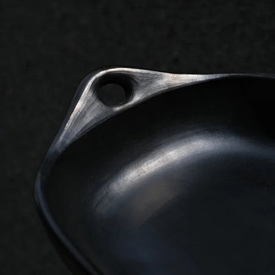 Rectangle Oven Dish Black Pottery