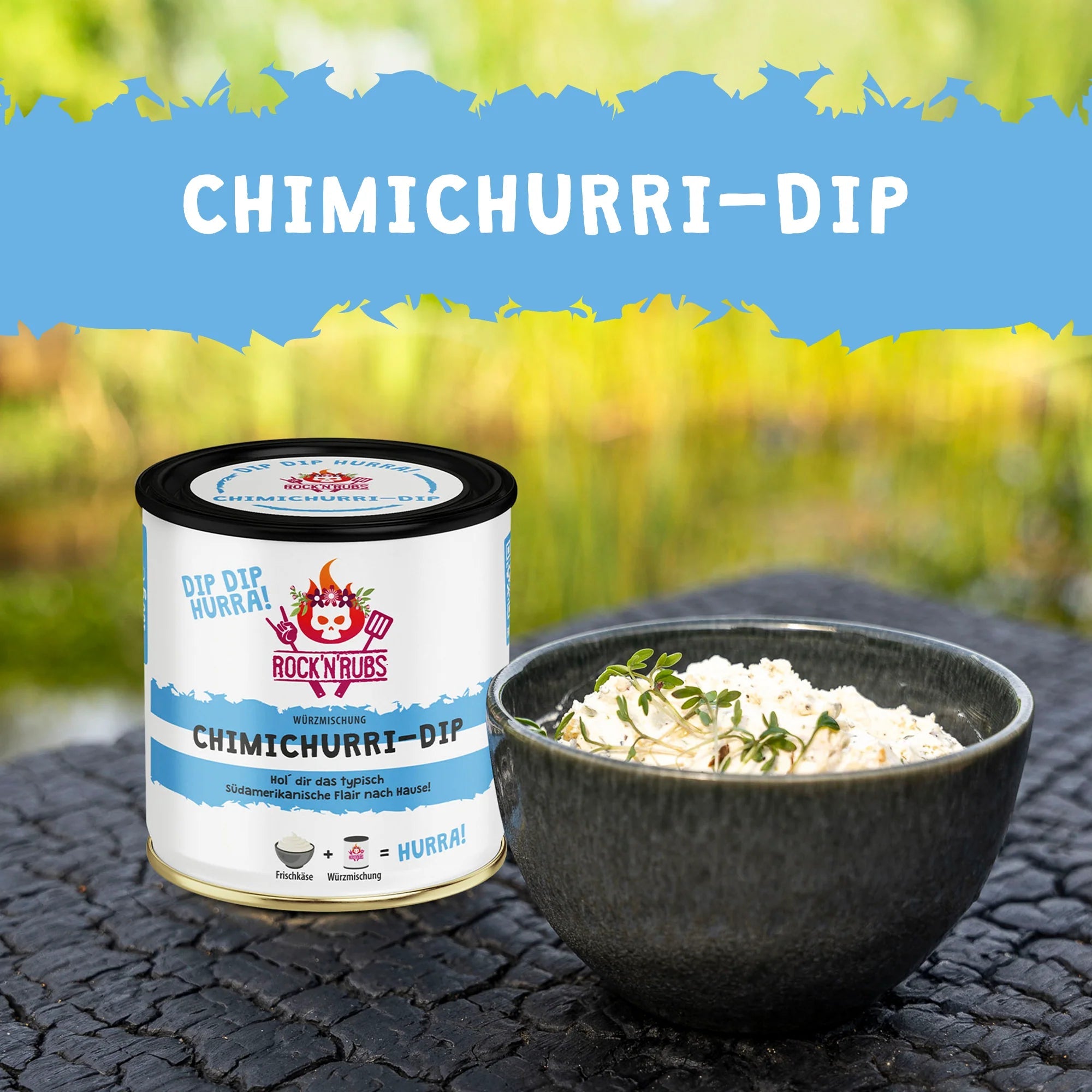 Kruiden Rock'N Rubs Chimichurri Dip Rock'N Rubs