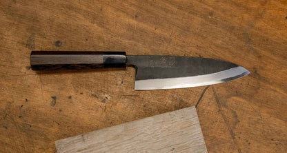 Shirasagi Deba 180mm Aogami #2 Japans Mes Braainest