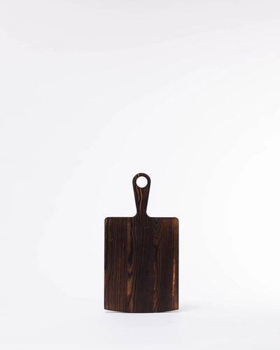 Burned Pine Snijplank van Grenenhout – Handgemaakt Braainest
