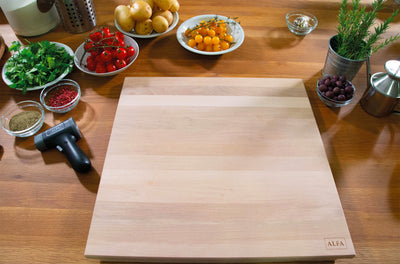 Alfa Deegplank Hout 50x50 cm – Professioneel Kneden Alfa Forni