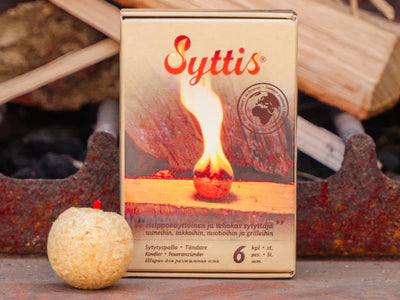 Syttis aanmaakbollen - Natuurlijke Vuurstarters No Axe