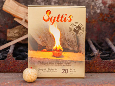 Syttis aanmaakbollen - Natuurlijke Vuurstarters No Axe