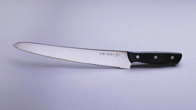 Tojiro Pankiri 270mm – Japans broodmes met Micarta handvat Braaimaster