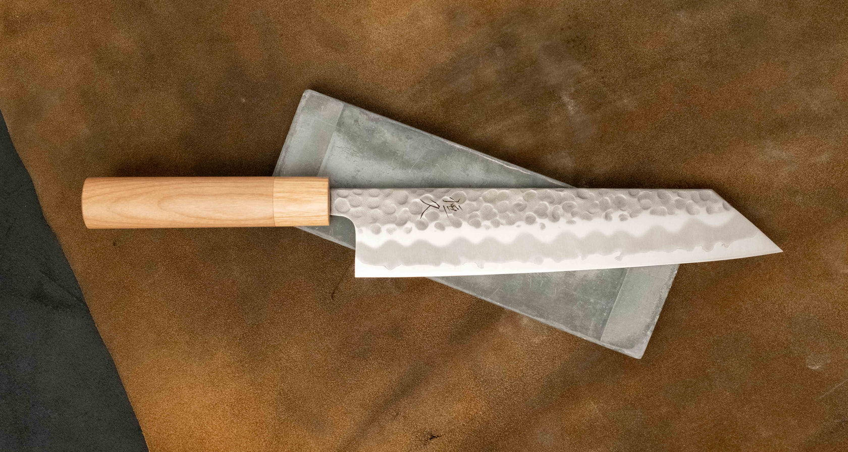 Tsunehisa Kiritsuke Shirogami #2 210mm Mes Braainest