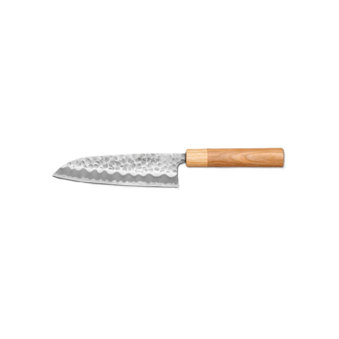 Tsunehisa Santoku Mes – Shirogami #2 170mm Kersenhout Braainest