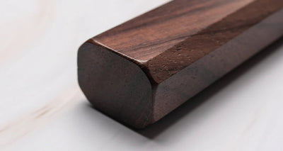 Uitmuntend Japans mes Kouhei-Shinmatsu Petty Black 135mm Braainest