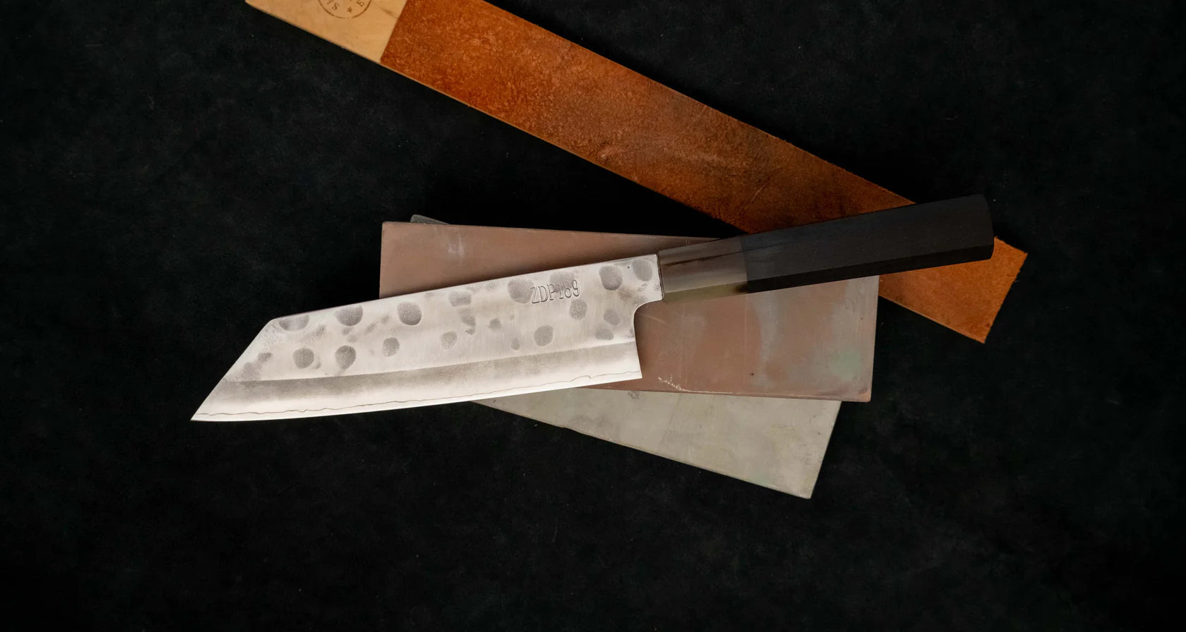 ZDP-189 Bunka Silver Ebony 190mm Mes Braainest