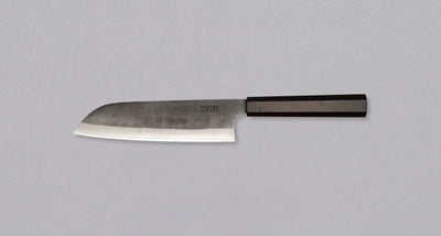 ZDP-189 Santoku Black Ebony 180mm Mes Braainest