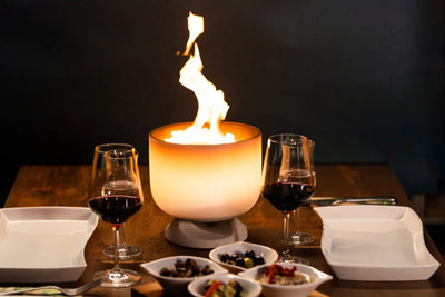 QFlame Tafel Vuurschaaltje met Ethanol - 2 Modellen QFlame