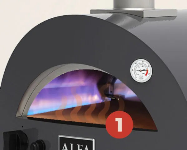 Alfa Forno 1 Pizza Oven Hybride Compact MODERNO Alfa Forni