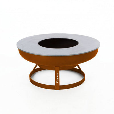 Caspero Design Cooking Fire Pit cortenstaal low 84cm Caspero Design