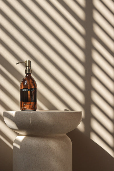 Wellmark Dish Soap Amber/Brass Bamboo 500ml Wellmark
