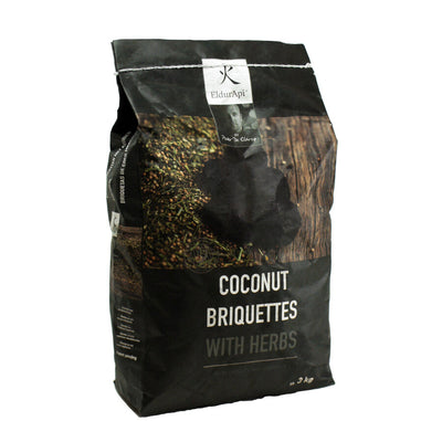 EldurApi Cocos Briketten Herbs EldurApi