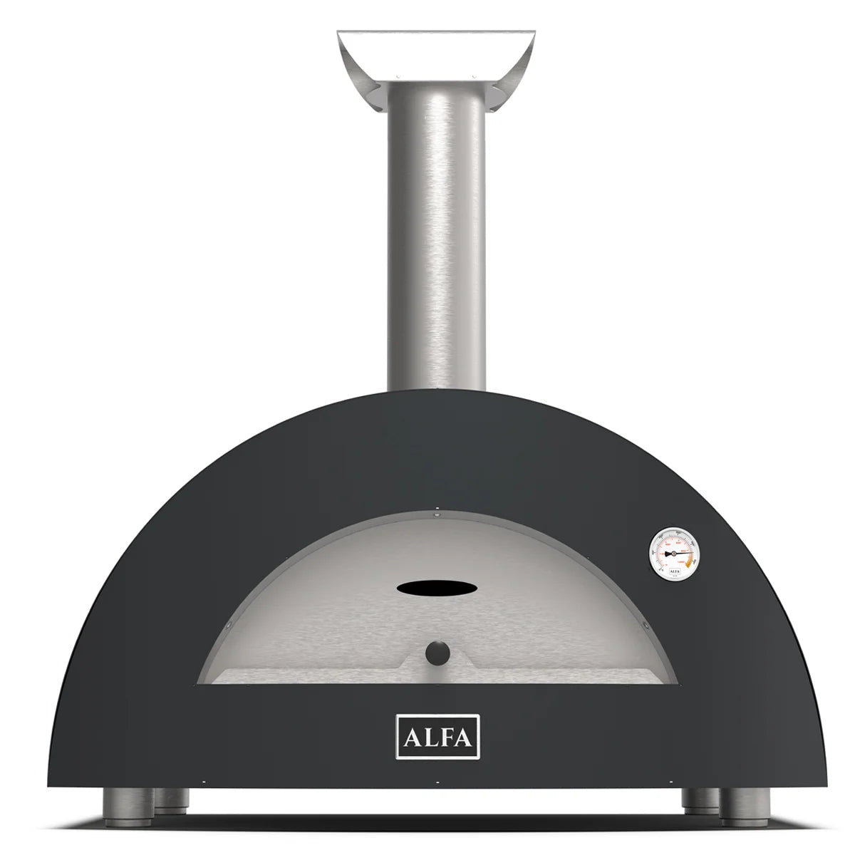 Alfa Forno 2 Pizze Pizza Oven Hybride Buiten MODERNO Alfa Forni