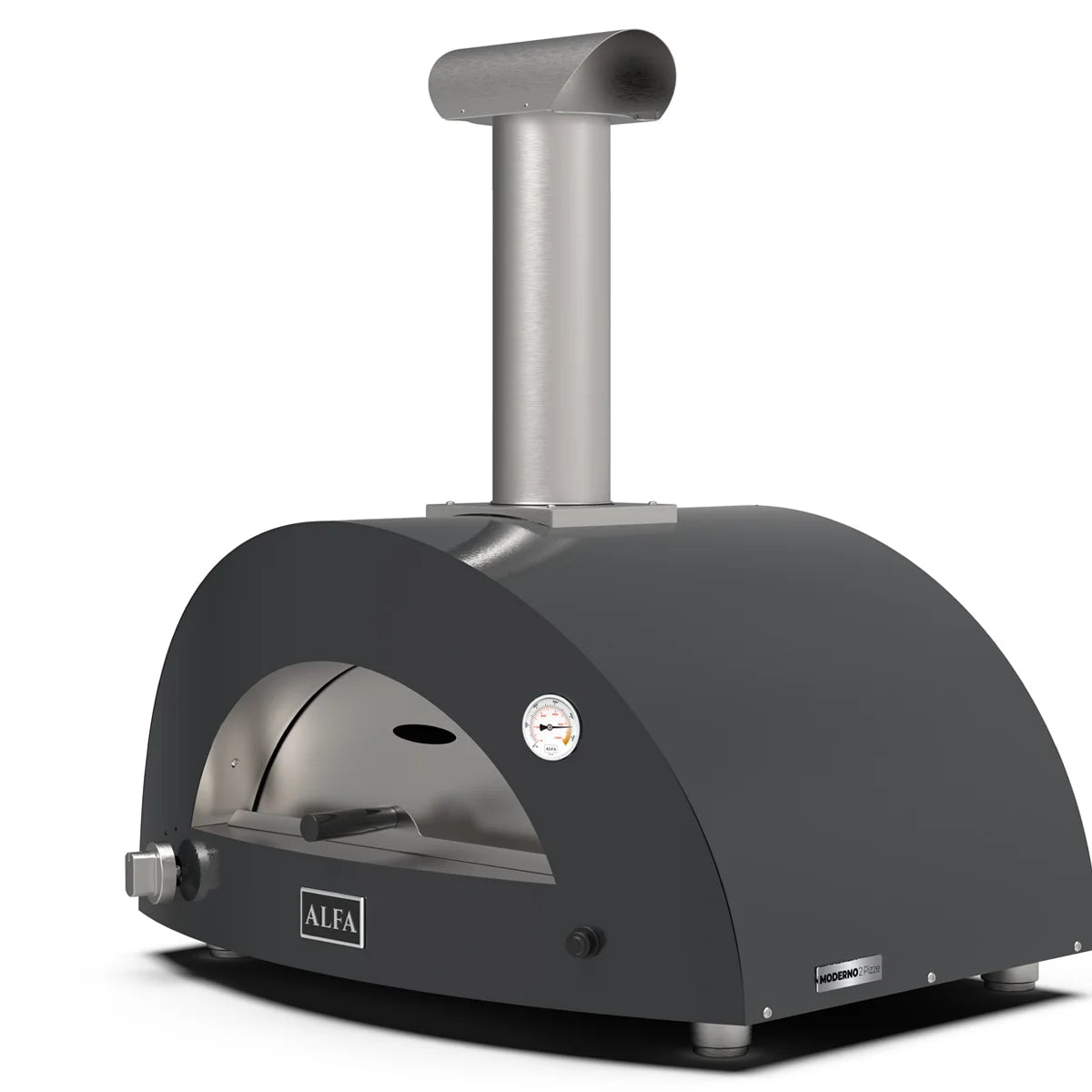 Alfa Forno 2 Pizze Pizza Oven Hybride Buiten MODERNO Alfa Forni