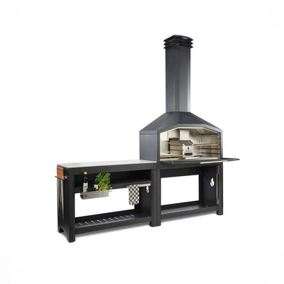 FS Duo black complete opstelling Braaimaster