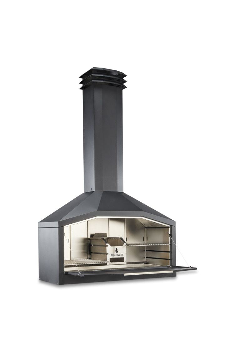 FS Duo black RVS zonder onderstel Braaimaster