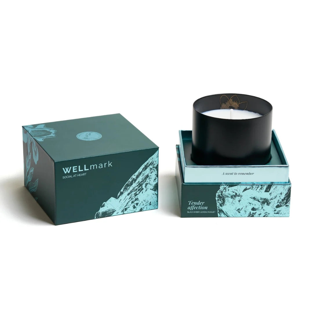 Geurkaars Tender Affection WELLmark Vegan Wellmark