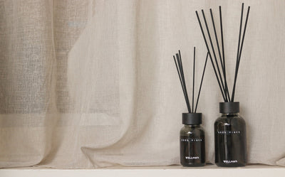 Wellmark Geursticks Smokey Black Dark Amber 200ml Wellmark