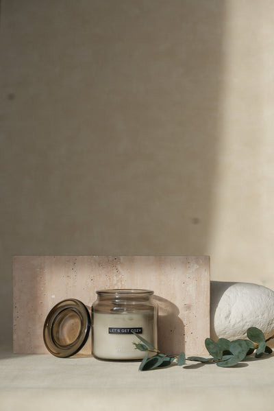 Wellmark Grote Geurkaars Dark Amber Wellmark