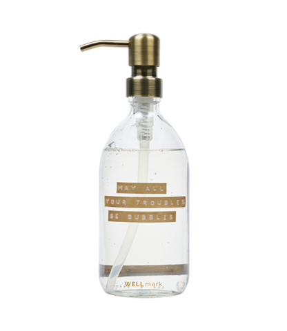 Wellmark Handzeep Transparant/Fresh linnen 250ml Wellmark