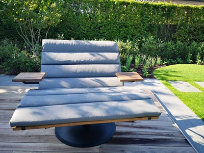 Basis Lazy Daisy met tafels en kussen Lazy Daisy