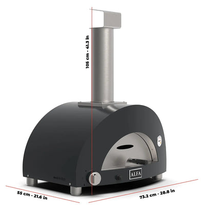 Alfa Forno 1 Pizza Oven Hybride Compact MODERNO Alfa Forni