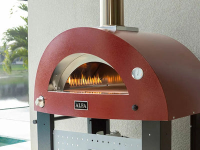 Alfa Forno 2 Pizze Pizza Oven Hybride Buiten MODERNO Alfa Forni