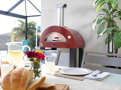 Alfa Forno 2 Pizze Pizza Oven Hybride Buiten MODERNO Alfa Forni
