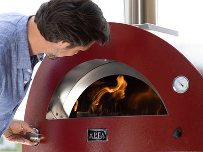 Alfa Forno 3 Pizze Pizza Oven Hybride Buiten - MODERNO Alfa Forni