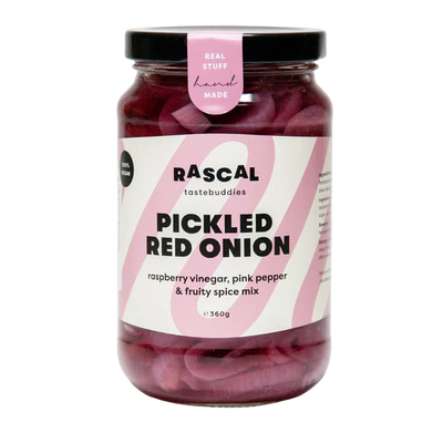Rascal pickles red onion Rascal